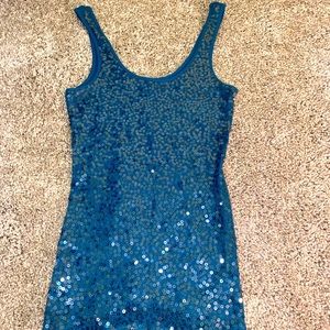Sequined Tank Top
